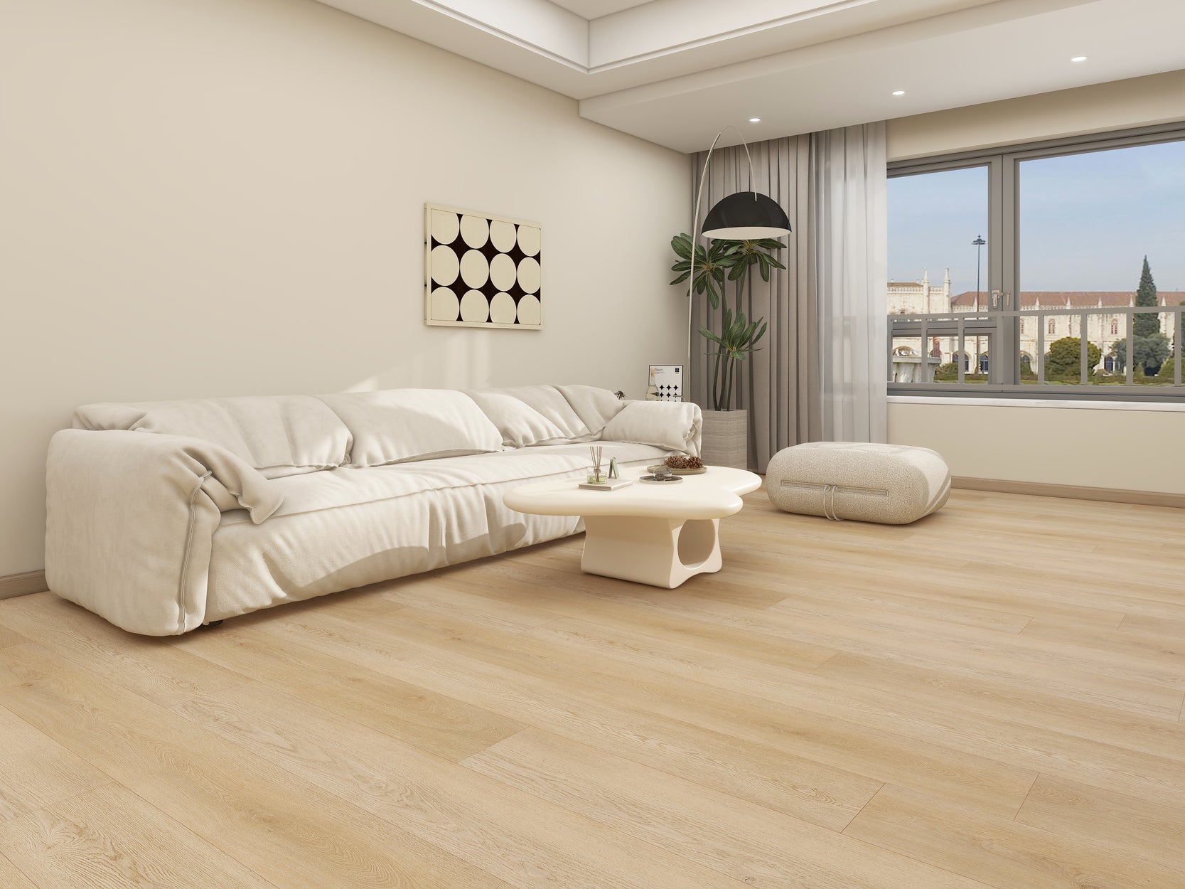 909 - 9mm SPC Hybrid Flooring 1.696sqm/carton
