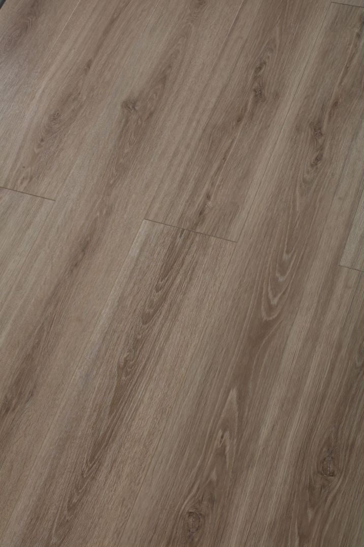 12mm 1.79sqm Light Brown Oak Waterproof Laminate Flooring