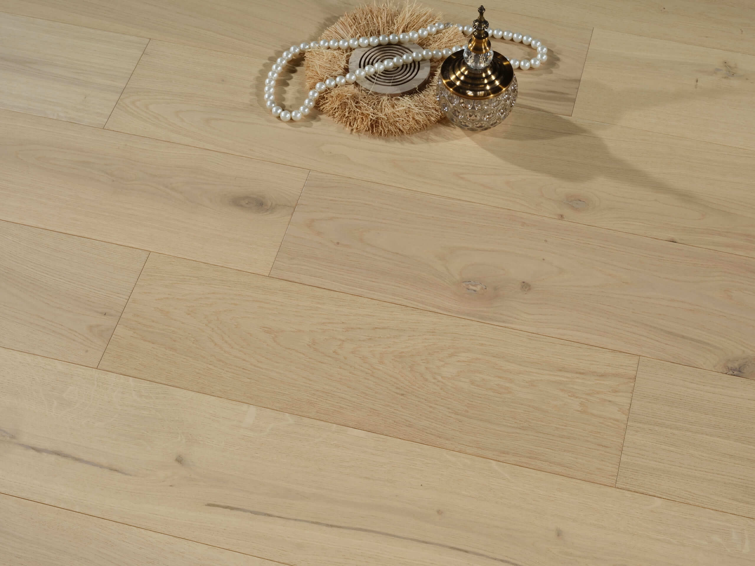 Engineered Timber Flooring - ABC Grade 15/4mm Premium - F04 SILICA BLOND OAK
