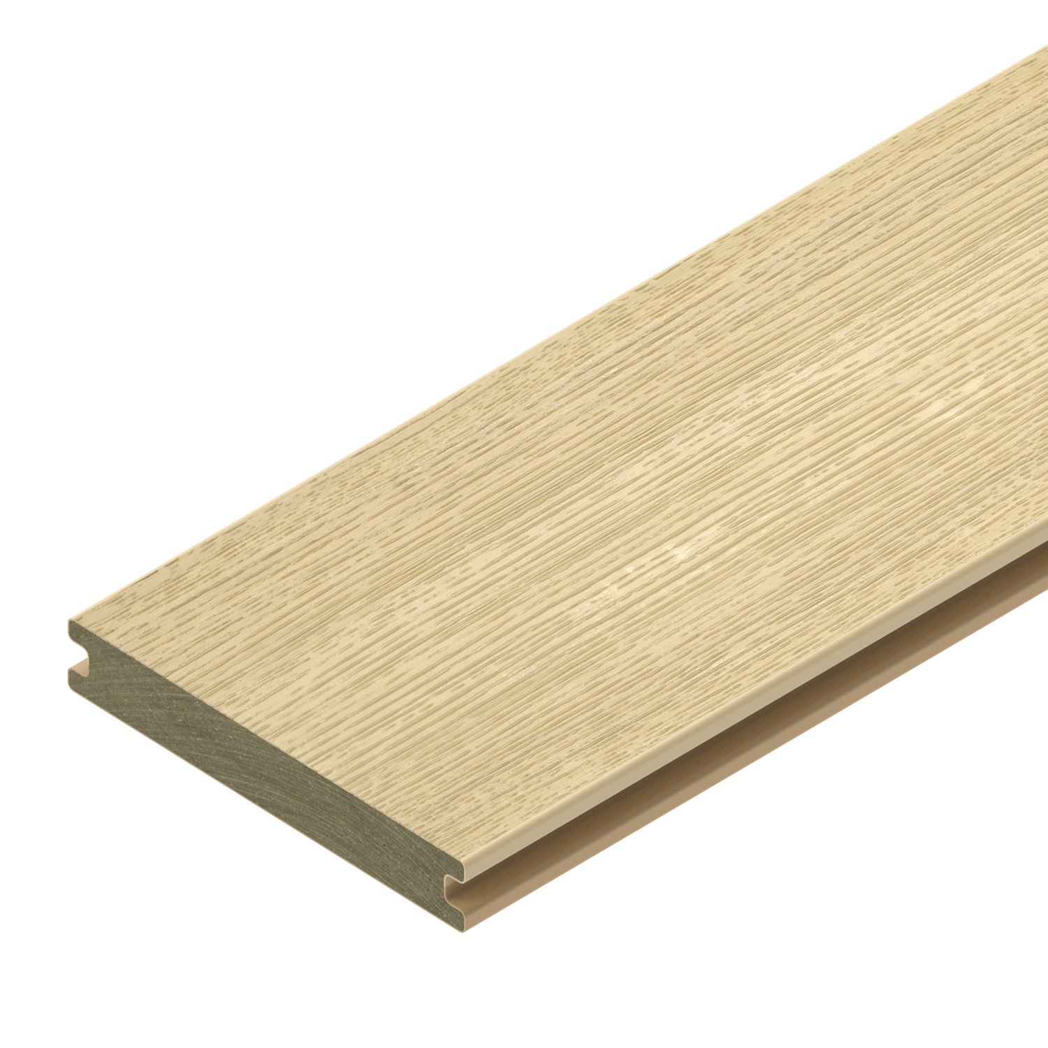 Solid Composite Decking Burly Wood