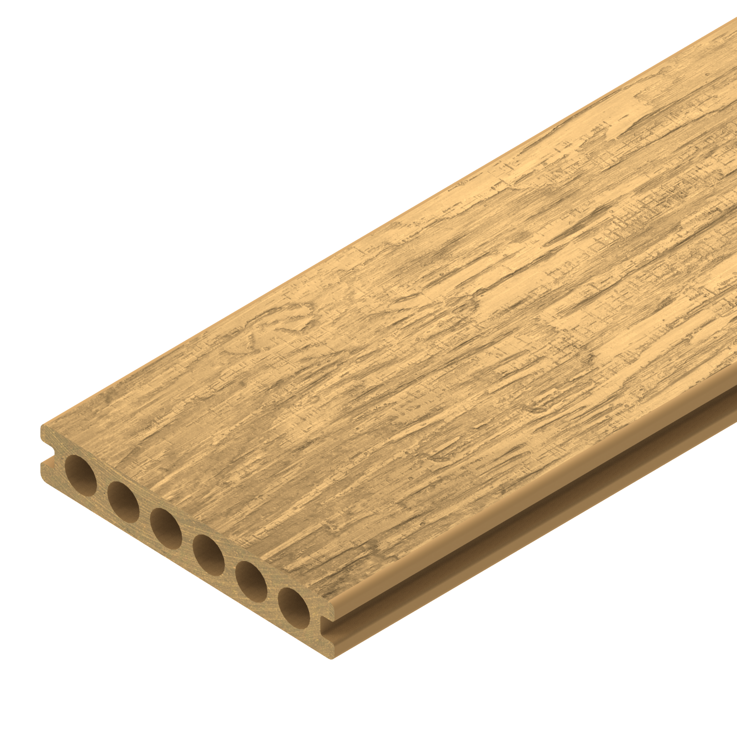 3D Emossed Decking - Burley Wood