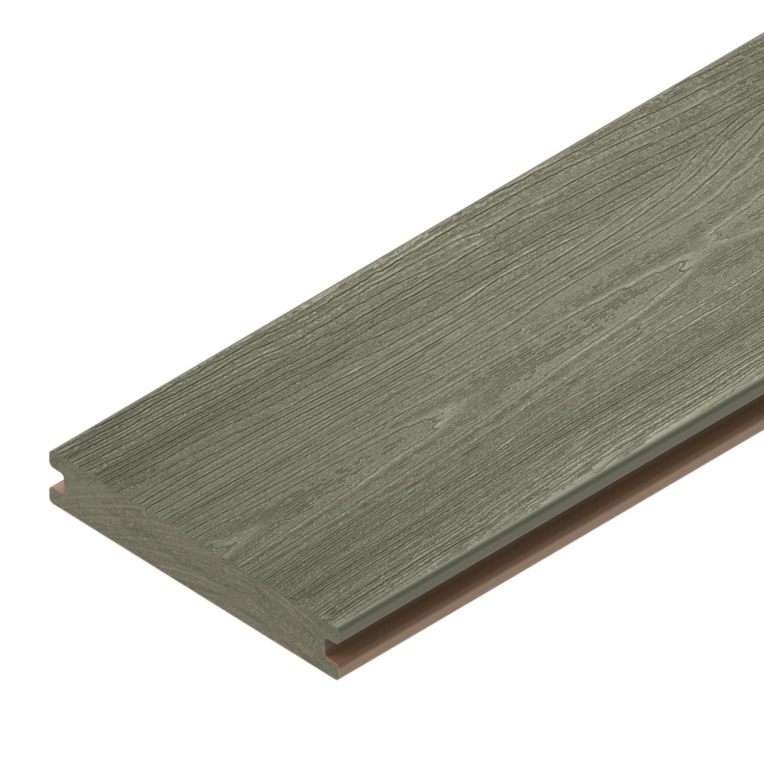 Solid Composite Decking Charcoal