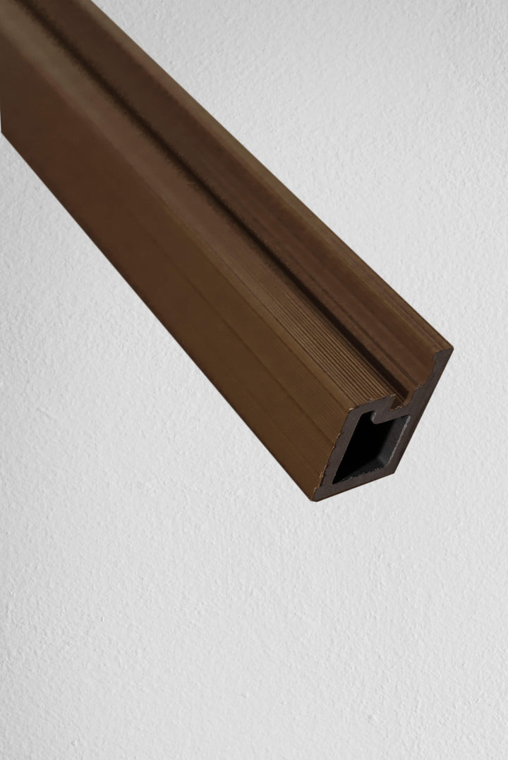 Cladding Edging Walnut Cladding Starter Trim Walnut – Aplus Materials