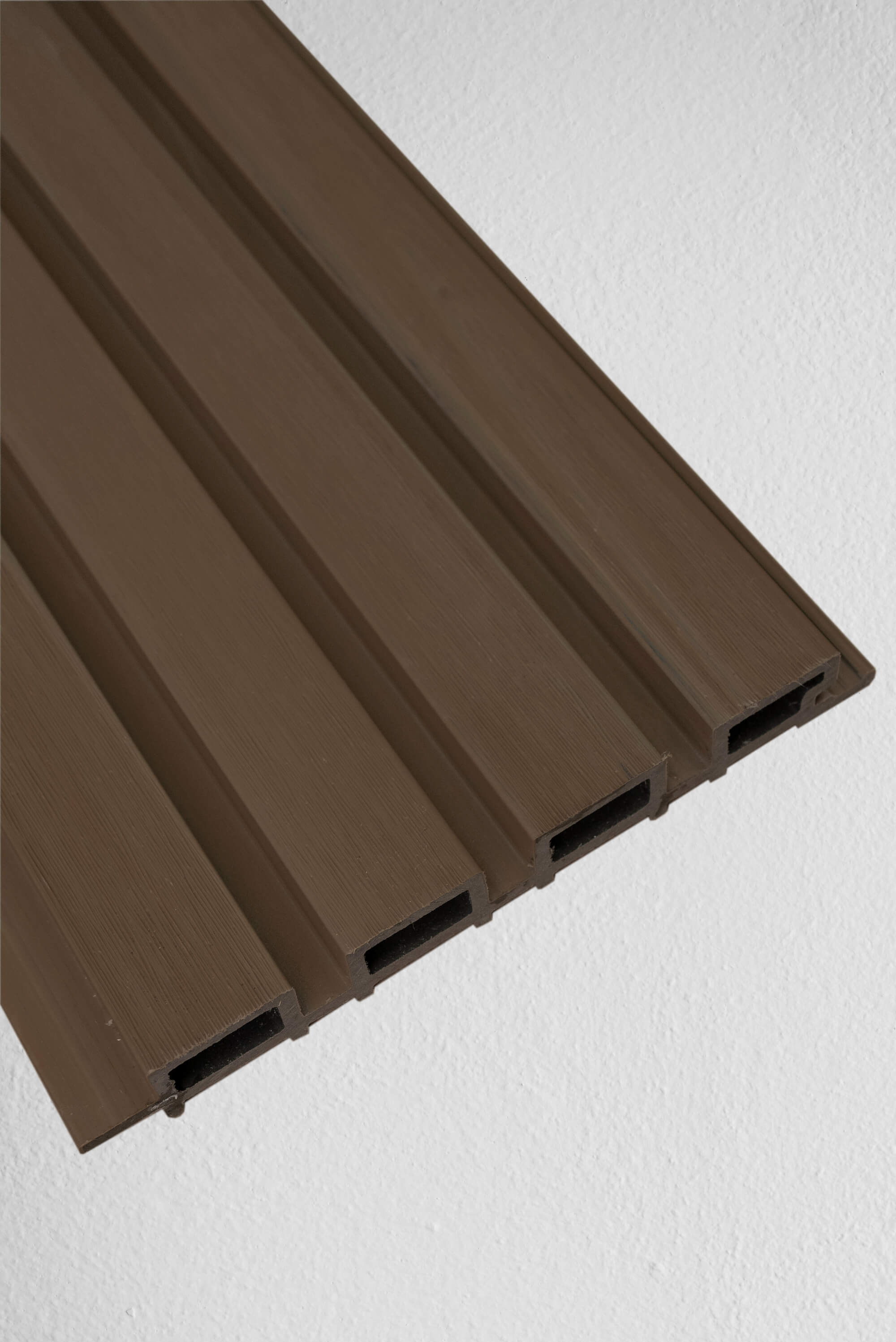Composite Rib Cladding Composite Wall Cladding Walnut – Aplus Materials