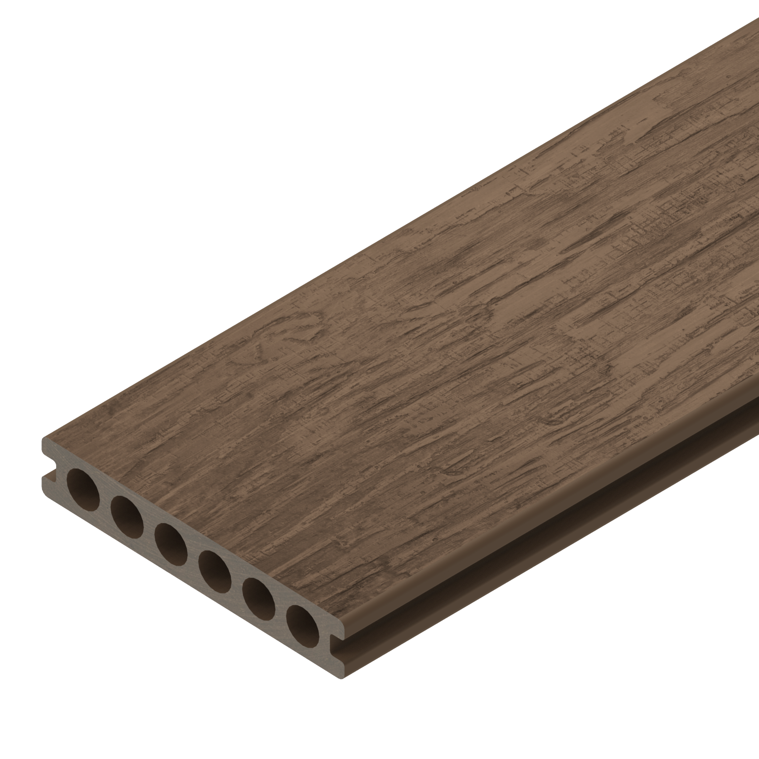 3D Emossed Decking - Merbau Red