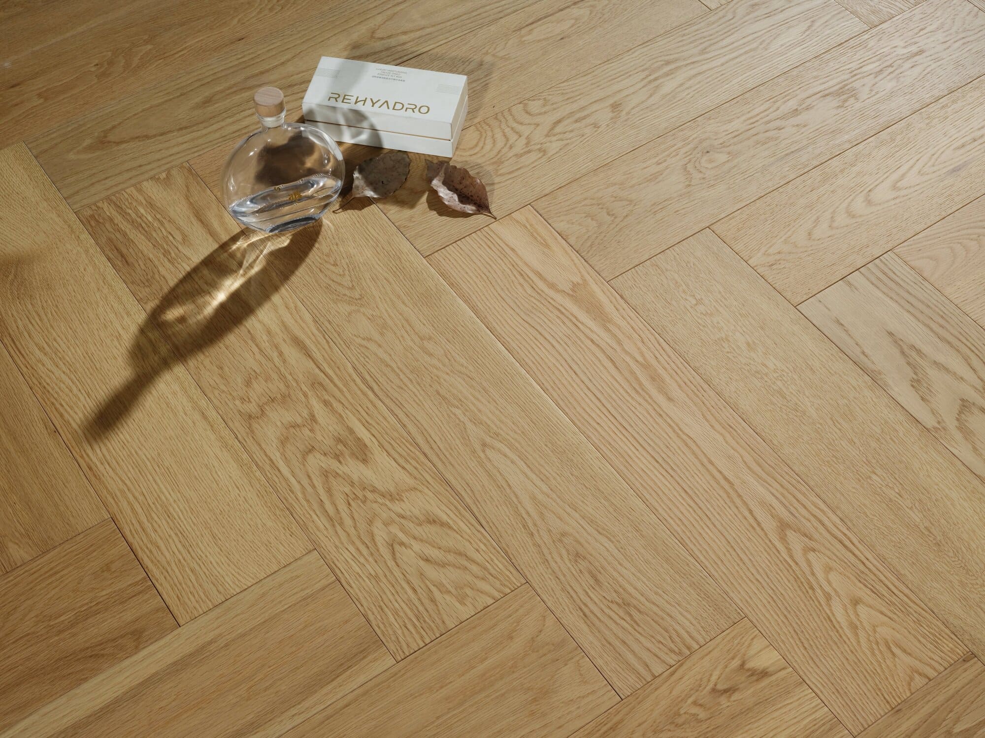 14/3mm 2.144sqm Herringbone Engineered Timber Flooring R03
