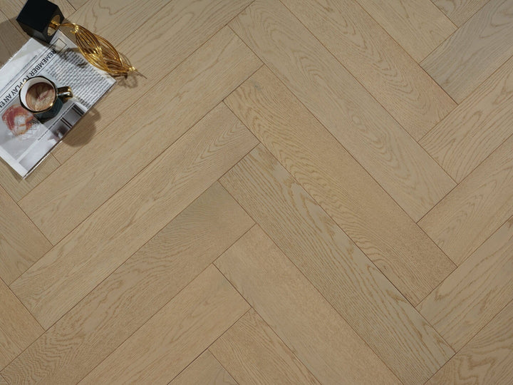14/3mm 2.144sqm Herringbone Engineered Timber Flooring R04